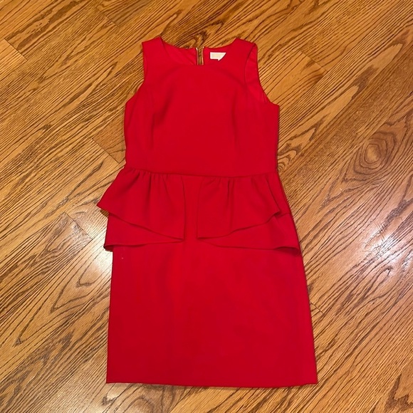 Michael Michael Kors Woman’s Red Dress Size 6 - Picture 1 of 8